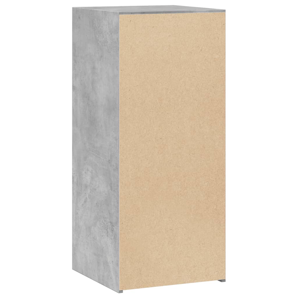 Image Buffet gris béton 40x41x93 cm bois d'ingénierie | Xios Store SNC vidaXL Xios Store SNC