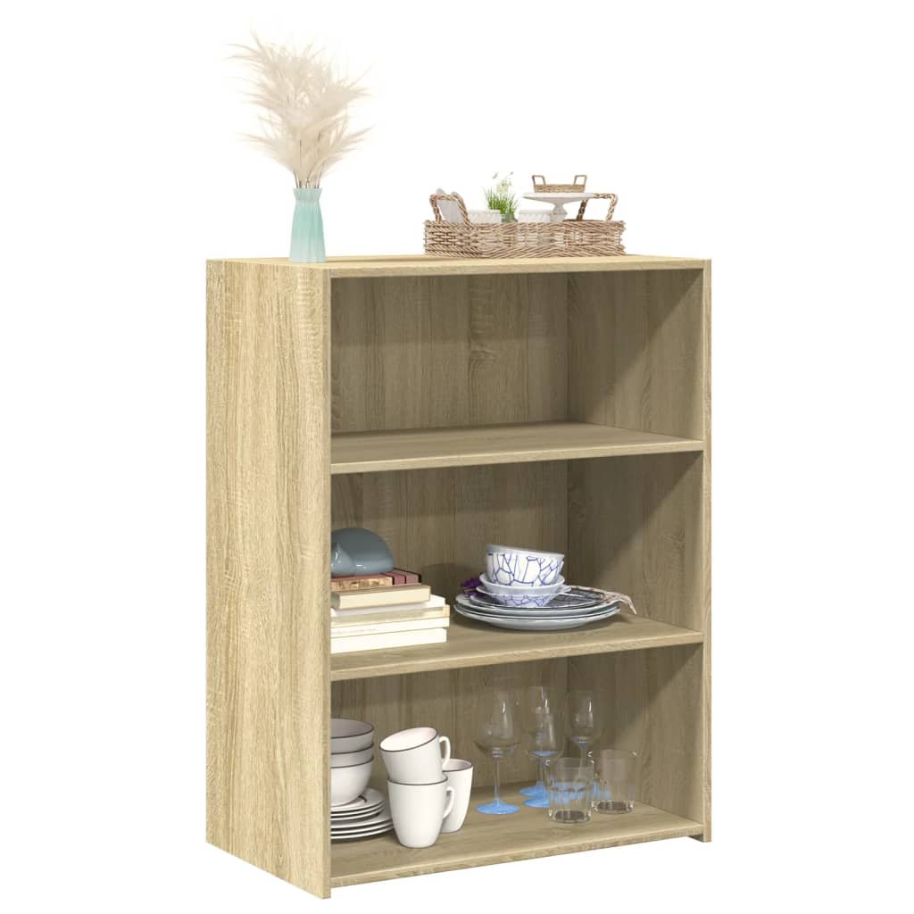 Image Buffet chêne sonoma 70x41x93 cm bois d'ingénierie | Xios Store SNC vidaXL Xios Store SNC