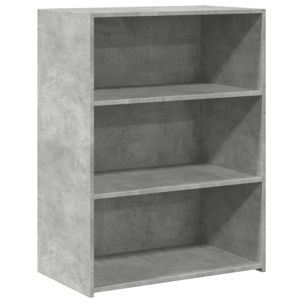 Image Buffet gris béton 70x41x93 cm bois d'ingénierie | Xios Store SNC vidaXL Xios Store SNC