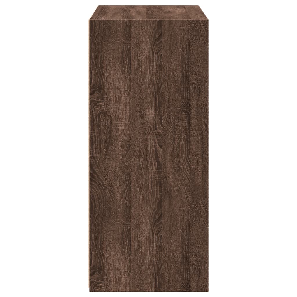 Image Buffet chêne marron 70x41x93 cm bois d'ingénierie | Xios Store SNC vidaXL Xios Store SNC