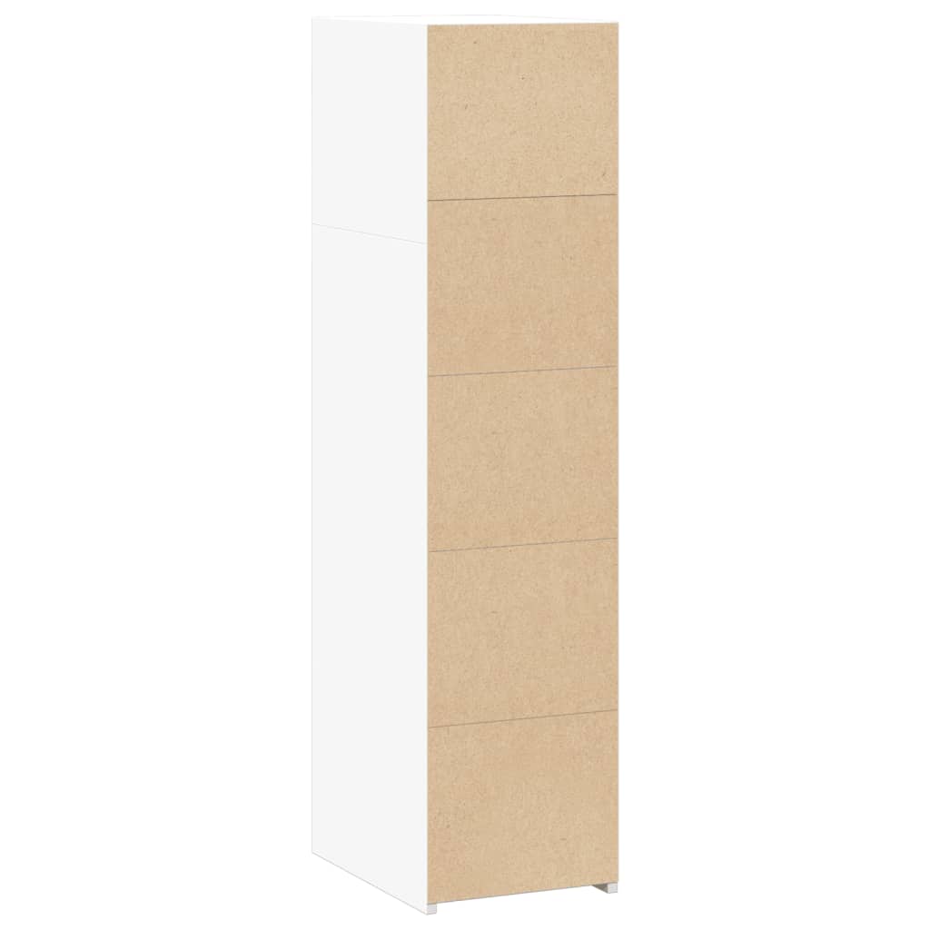 Image Buffet blanc 30x41x124 cm bois d'ingénierie | Xios Store SNC vidaXL Xios Store SNC