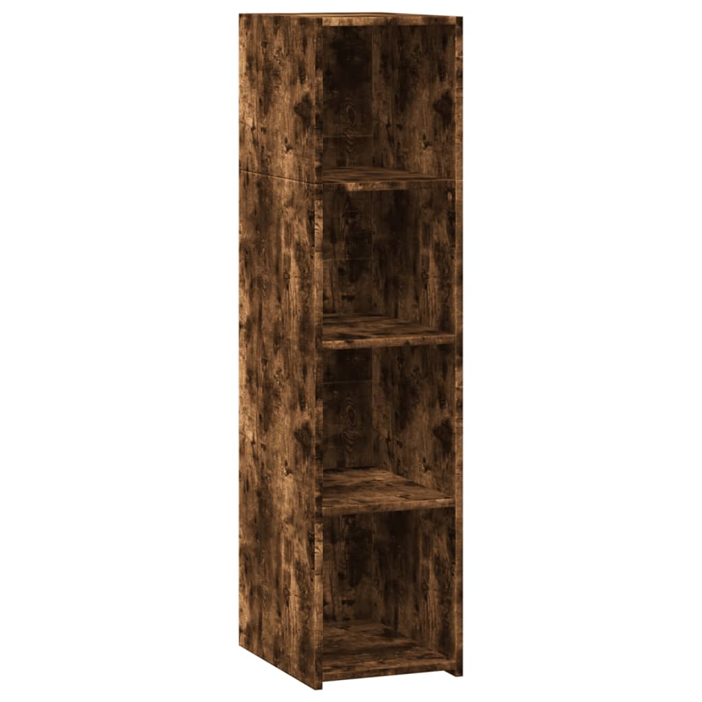 Buffet chêne fumé 30x41x124 cm bois d'ingénierie, Xios Store SNC