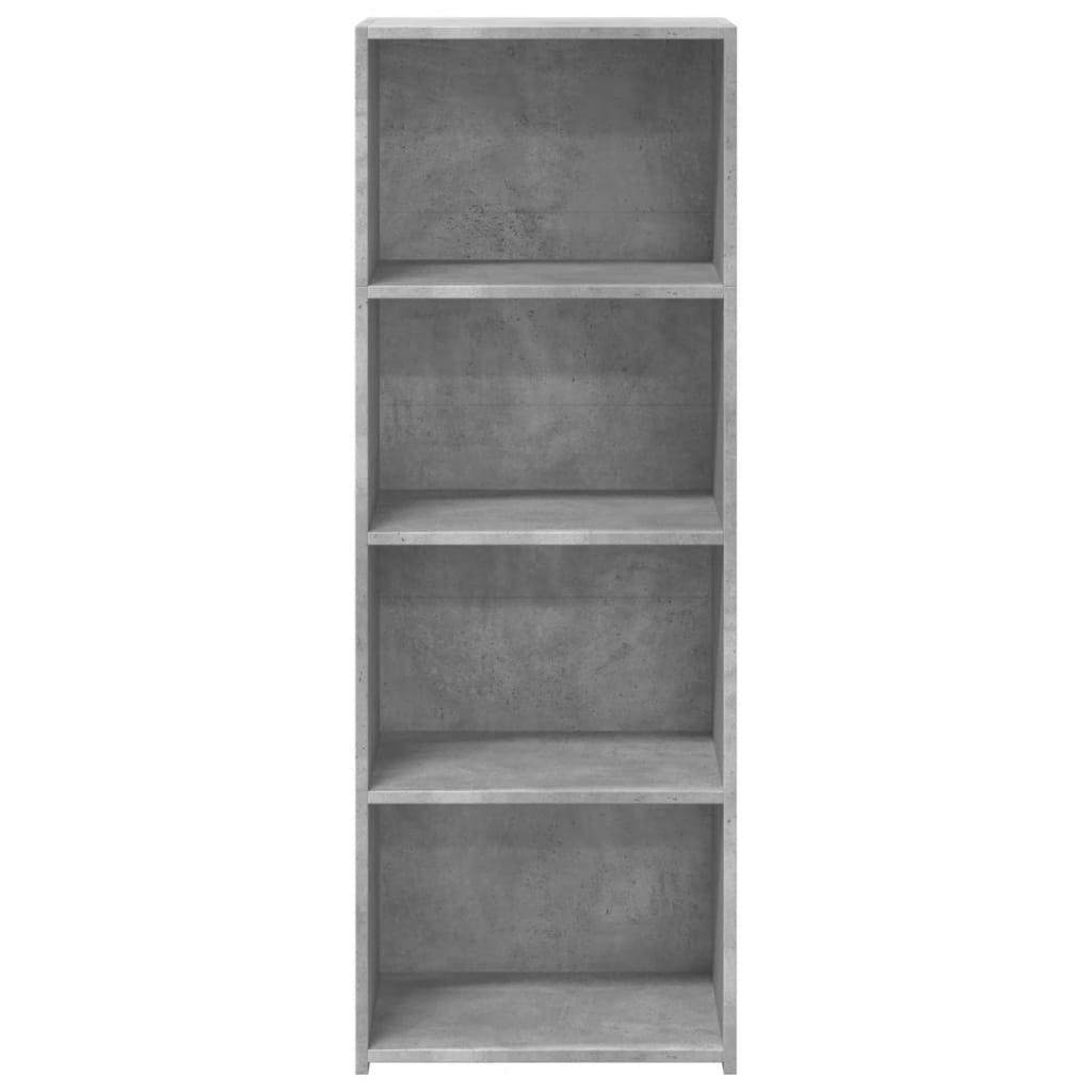 Image Buffet haut gris béton 45x41x124 cm bois d'ingénierie | Xios Store SNC vidaXL Xios Store SNC