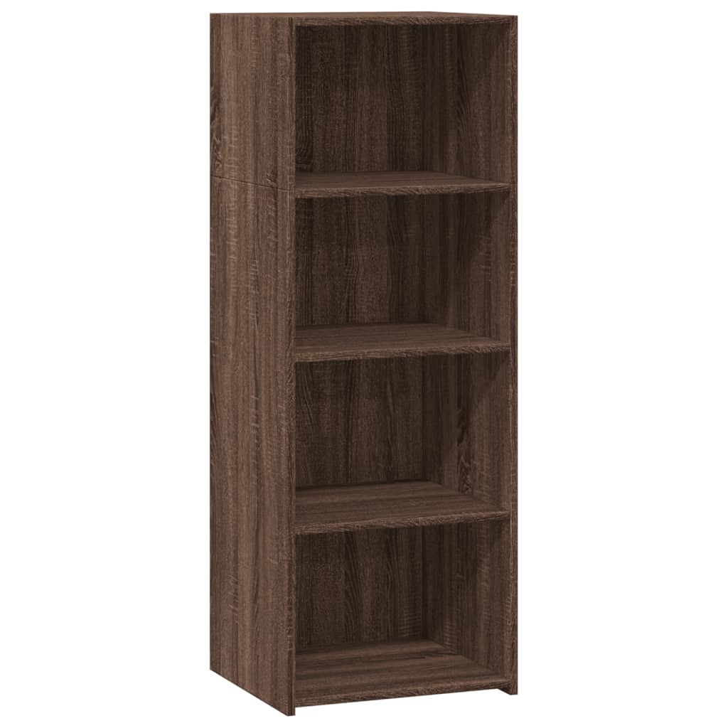 Image Buffet haut chêne marron 45x41x124 cm bois d'ingénierie | Xios Store SNC vidaXL Xios Store SNC