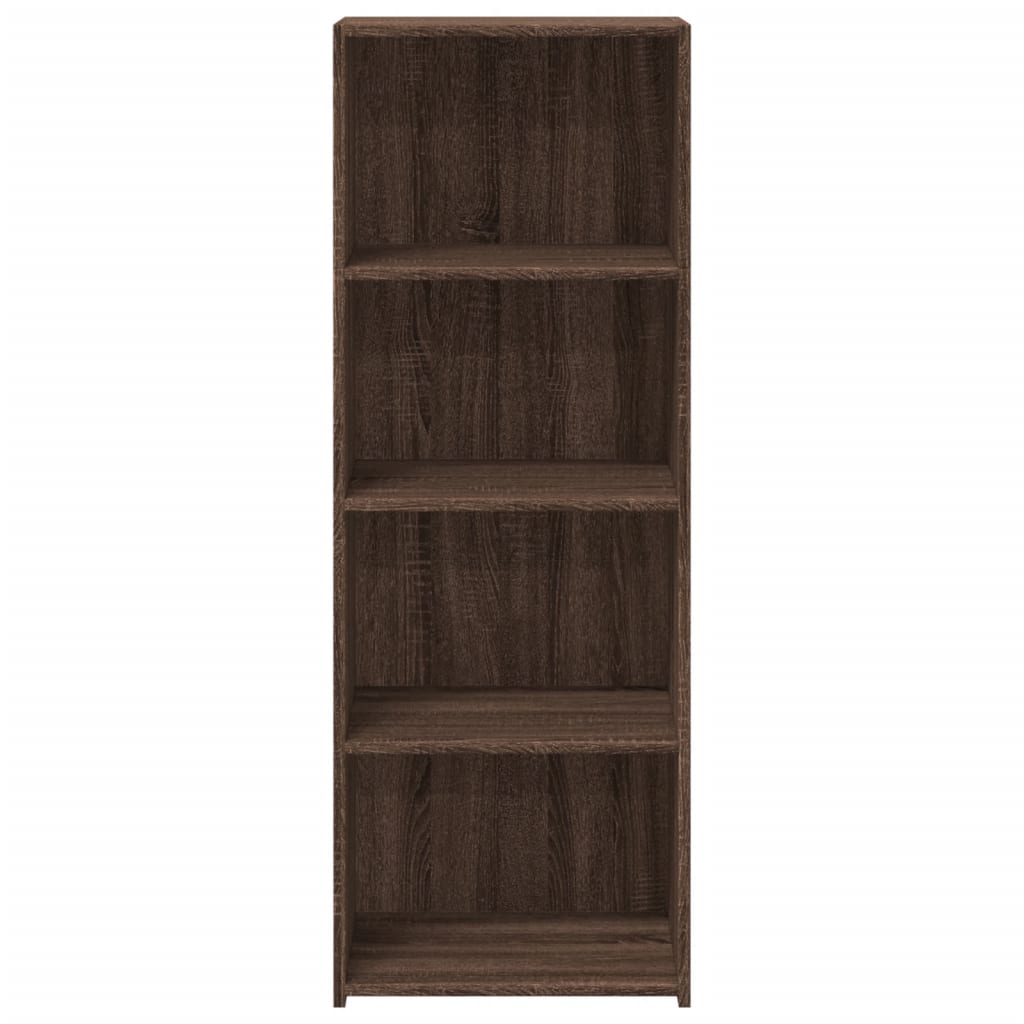 Image Buffet haut chêne marron 45x41x124 cm bois d'ingénierie | Xios Store SNC vidaXL Xios Store SNC