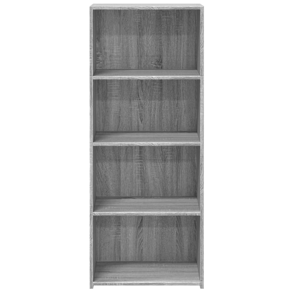 Image Buffet haut sonoma gris 50x41x124 cm bois d'ingénierie | Xios Store SNC vidaXL Xios Store SNC