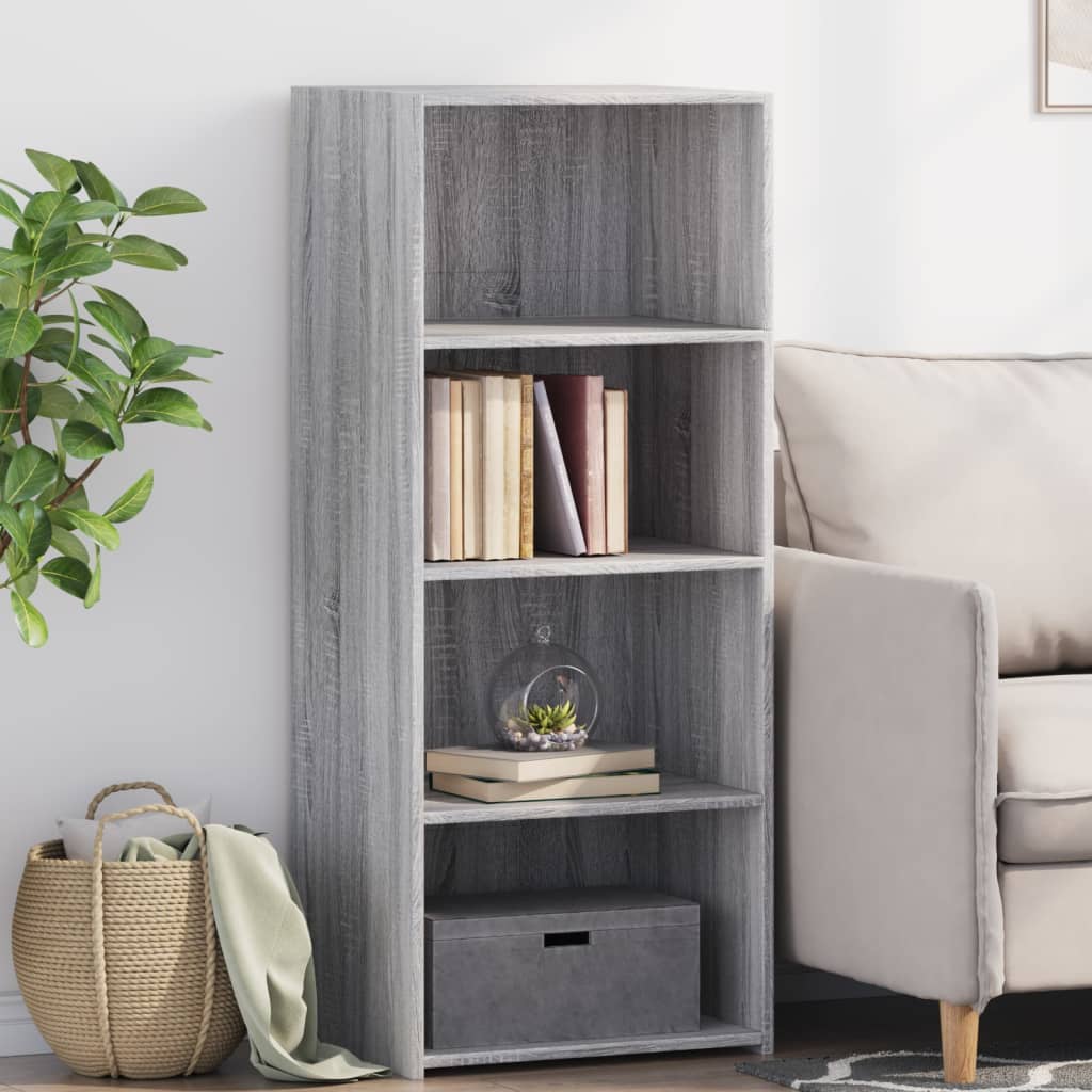 Image Buffet haut sonoma gris 50x41x124 cm bois d'ingénierie | Xios Store SNC vidaXL Xios Store SNC