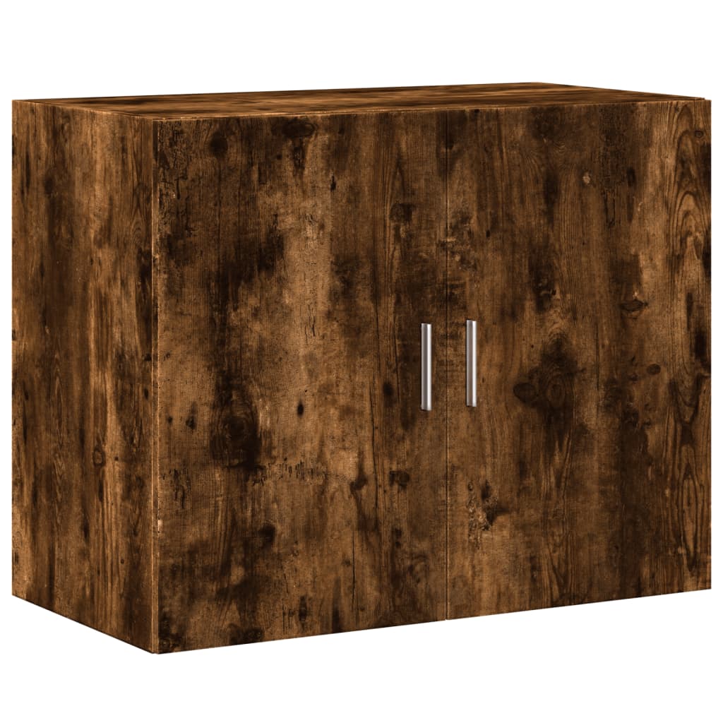 Image Buffet haut chêne fumé 80x42,5x249 cm bois d'ingénierie | Xios Store SNC vidaXL Xios Store SNC