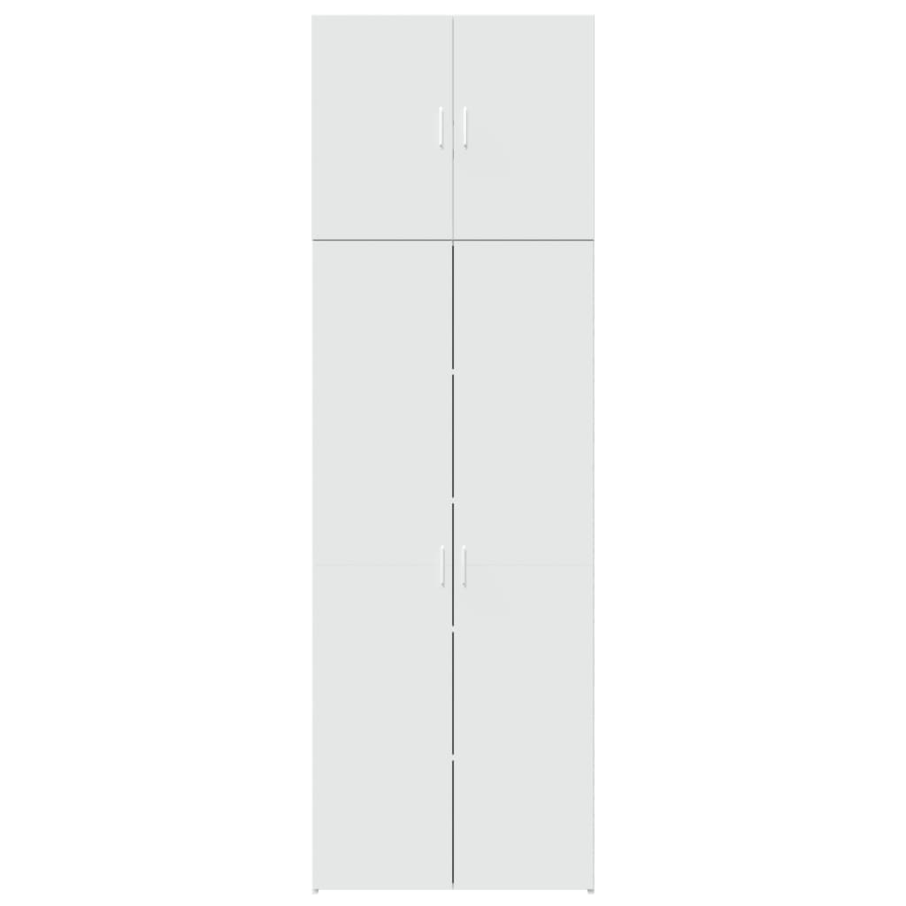 Image Buffet haut blanc 80x42,5x249 cm bois d'ingénierie | Xios Store SNC vidaXL Xios Store SNC