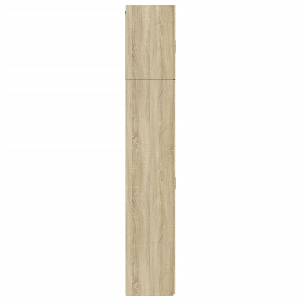 Image Buffet haut chêne sonoma 80x42,5x249 cm bois d'ingénierie | Xios Store SNC vidaXL Xios Store SNC