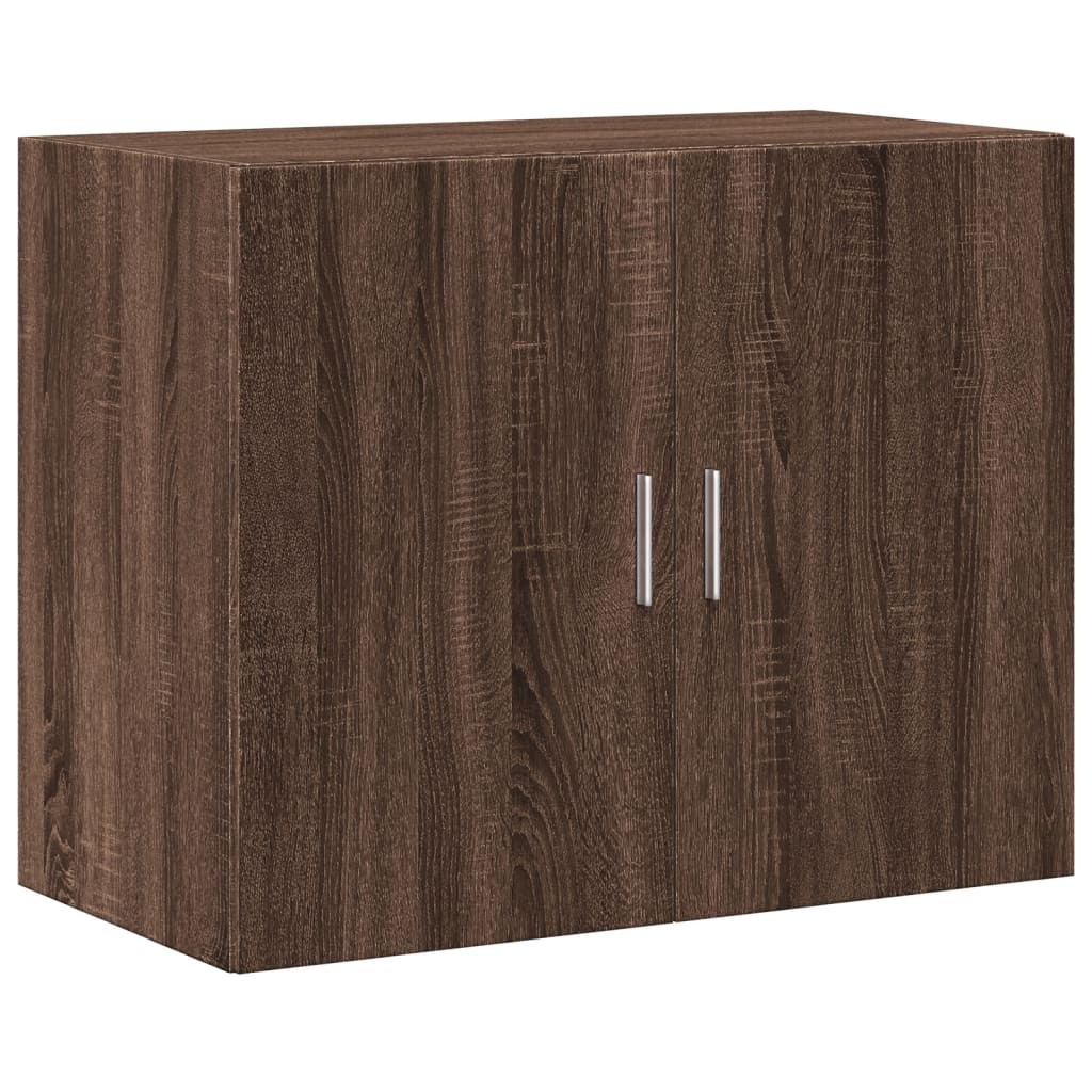 Image Buffet haut chêne marron 80x42,5x249 cm bois d'ingénierie | Xios Store SNC vidaXL Xios Store SNC