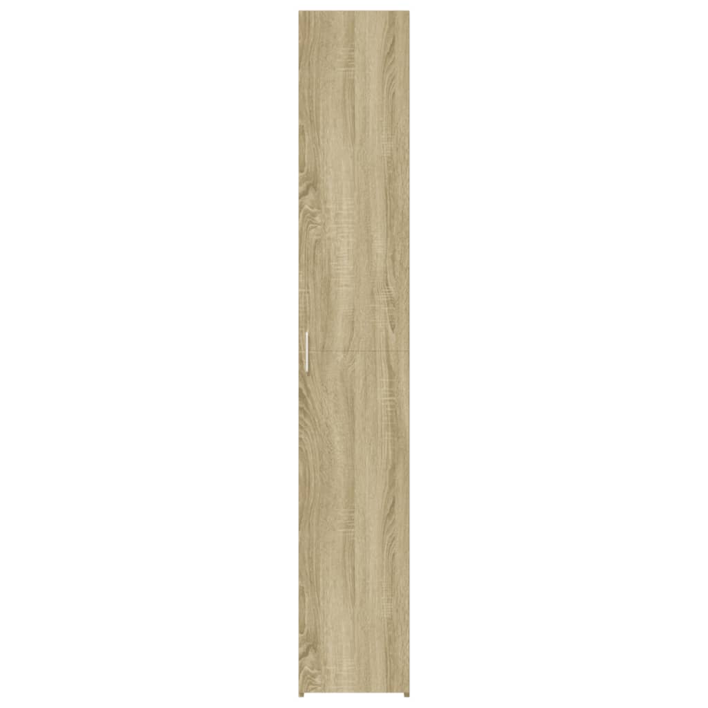 Image Buffet haut chêne sonoma 30x42,5x185 cm bois d'ingénierie | Xios Store SNC vidaXL Xios Store SNC