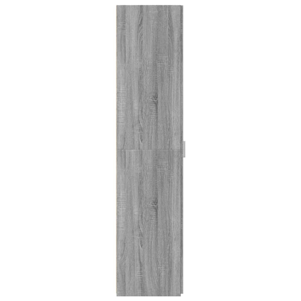 Image Buffet haut sonoma gris 40x42,5x185 cm bois d'ingénierie | Xios Store SNC vidaXL Xios Store SNC