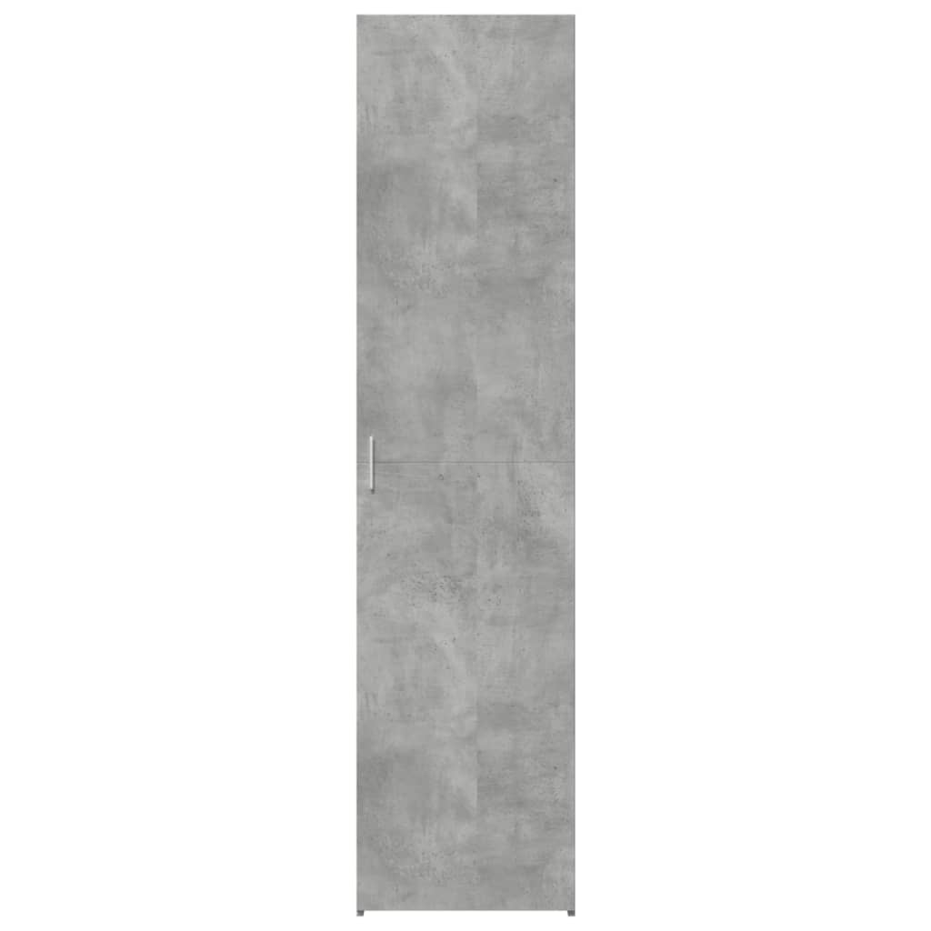 Image Buffet haut gris béton 45x42,5x185 cm bois d'ingénierie | Xios Store SNC vidaXL Xios Store SNC