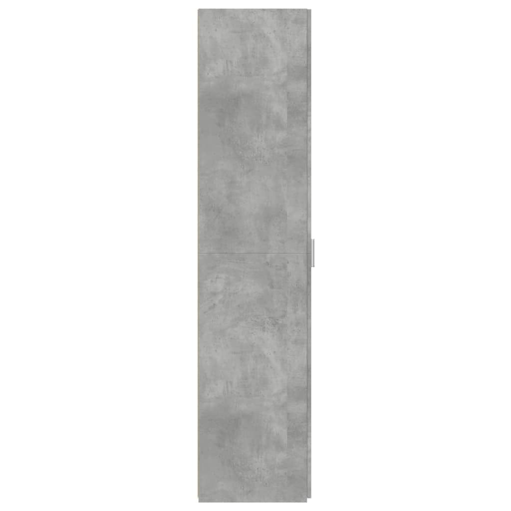 Image Buffet haut gris béton 45x42,5x185 cm bois d'ingénierie | Xios Store SNC vidaXL Xios Store SNC