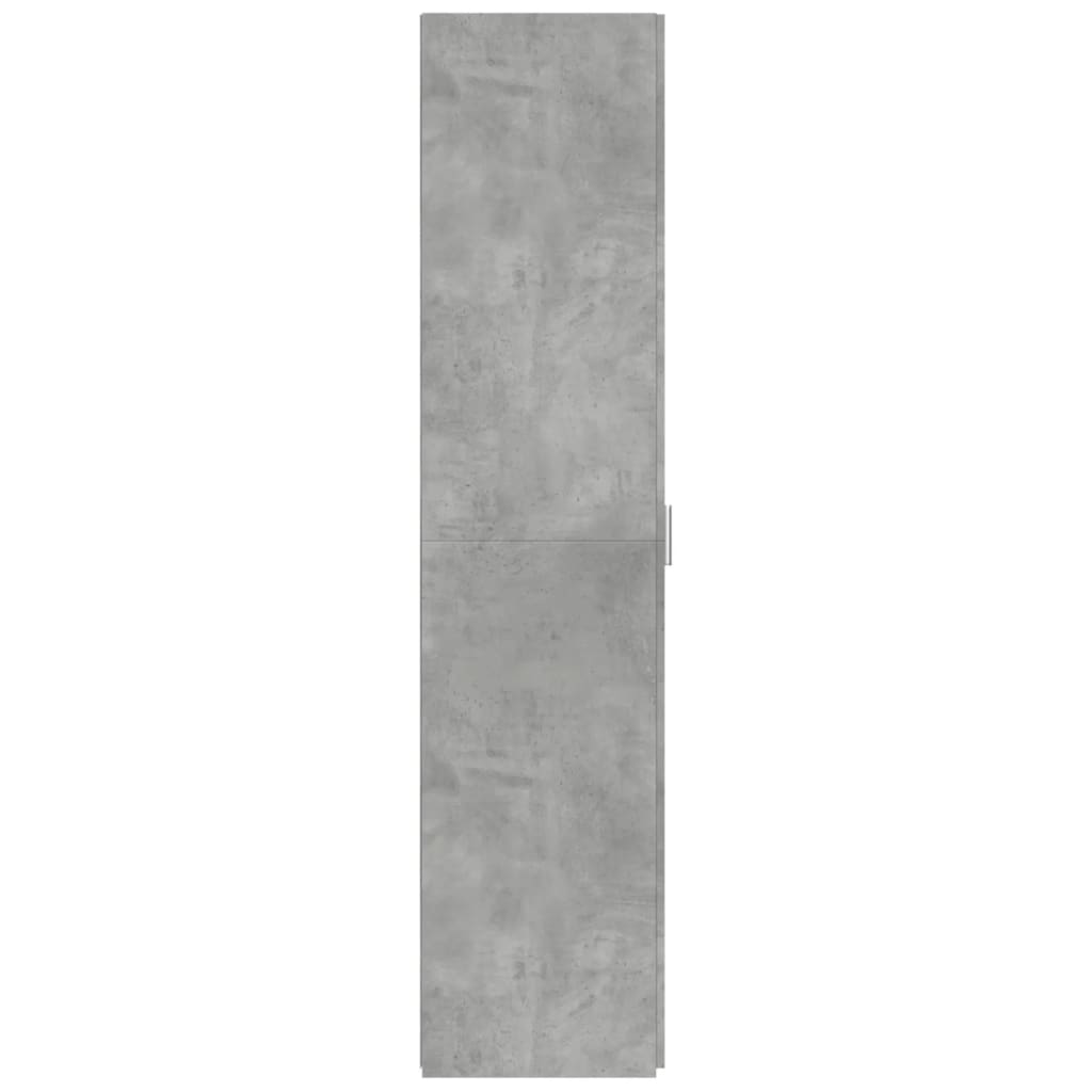 Image Buffet haut gris béton 50x42,5x185 cm bois d'ingénierie | Xios Store SNC vidaXL Xios Store SNC