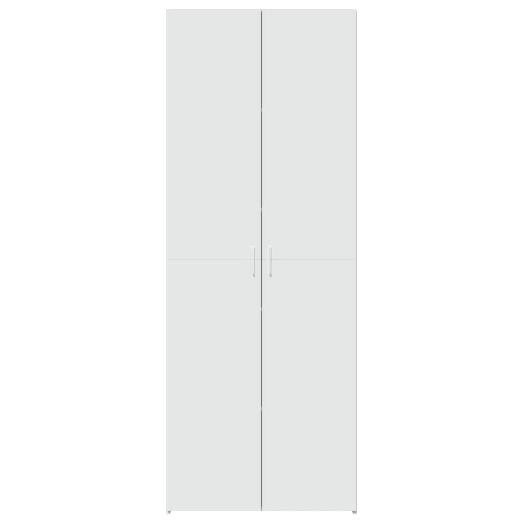 Image Buffet haut blanc 70x42,5x185 cm bois d'ingénierie | Xios Store SNC vidaXL Xios Store SNC