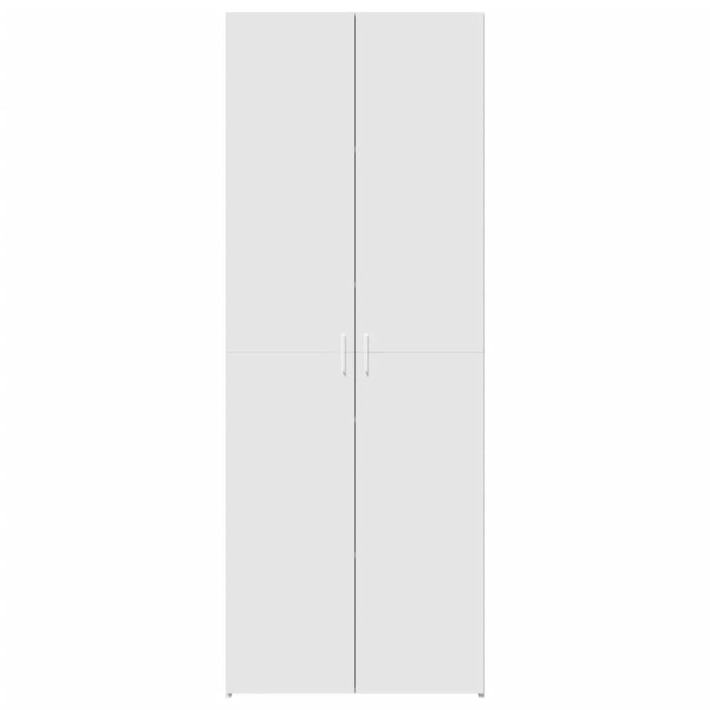 Image Buffet haut blanc 70x42,5x185 cm bois d'ingénierie | Xios Store SNC vidaXL Xios Store SNC