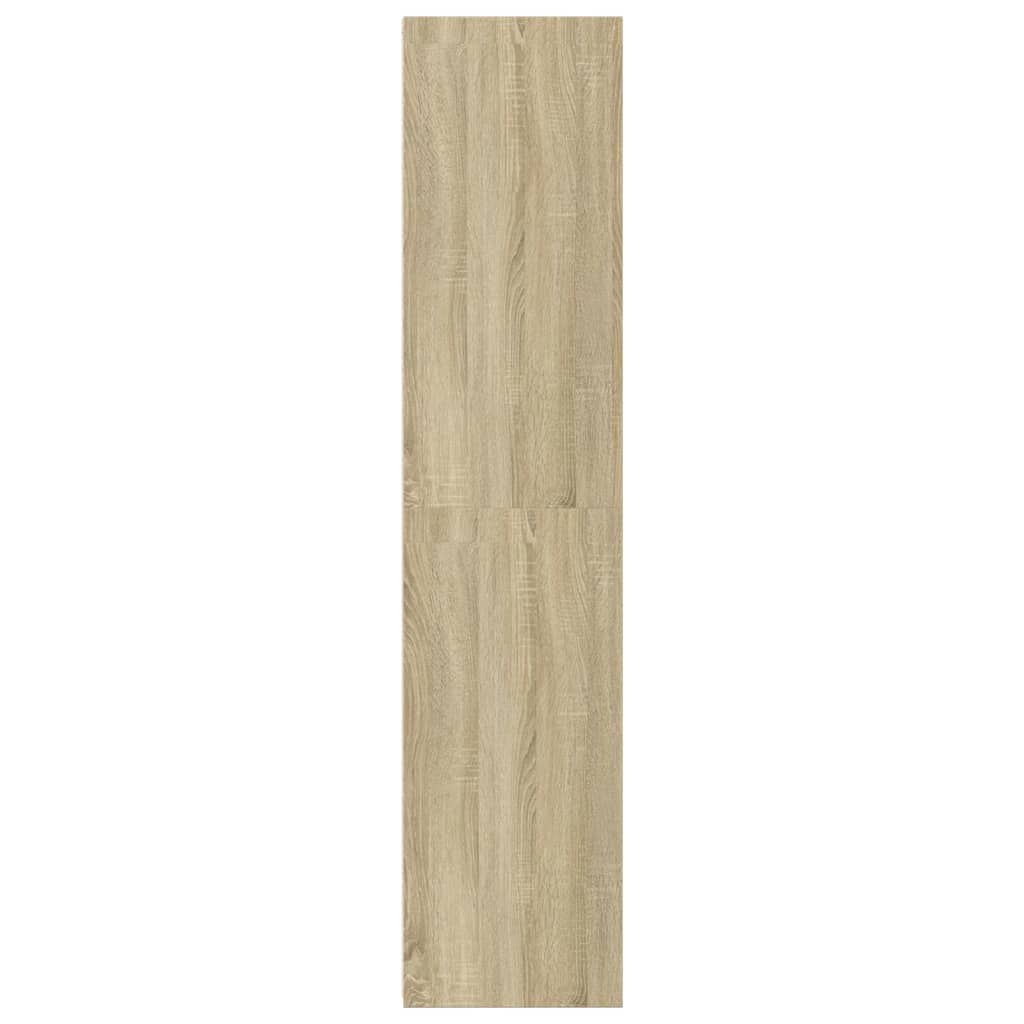 Image Buffet haut chêne sonoma 50x41x185 cm bois d'ingénierie | Xios Store SNC vidaXL Xios Store SNC