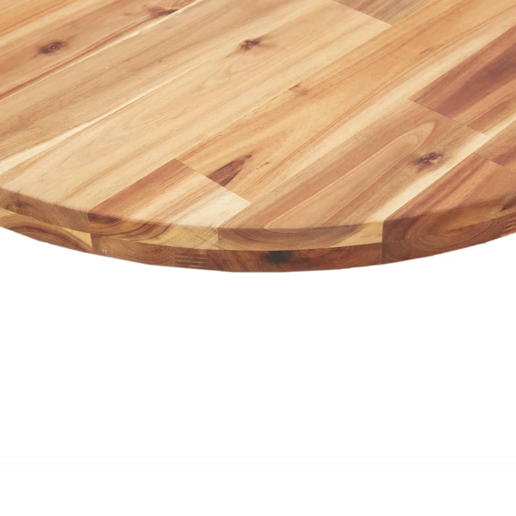 Dessus de table rond Ø40x2 cm bois massif d'acacia Plateaux de table vidaXL   