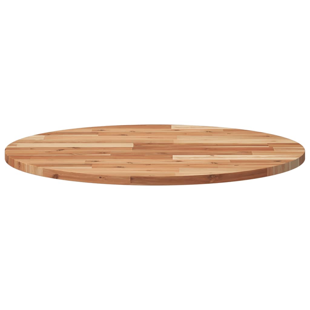 Dessus de table rond Ø70x2 cm bois massif d'acacia Plateaux de table vidaXL