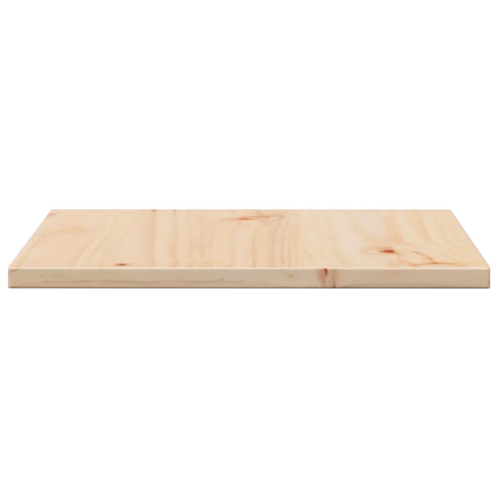 Dessus de table 50x50x1,7 cm carré bois de pin massif Plateaux de table vidaXL   