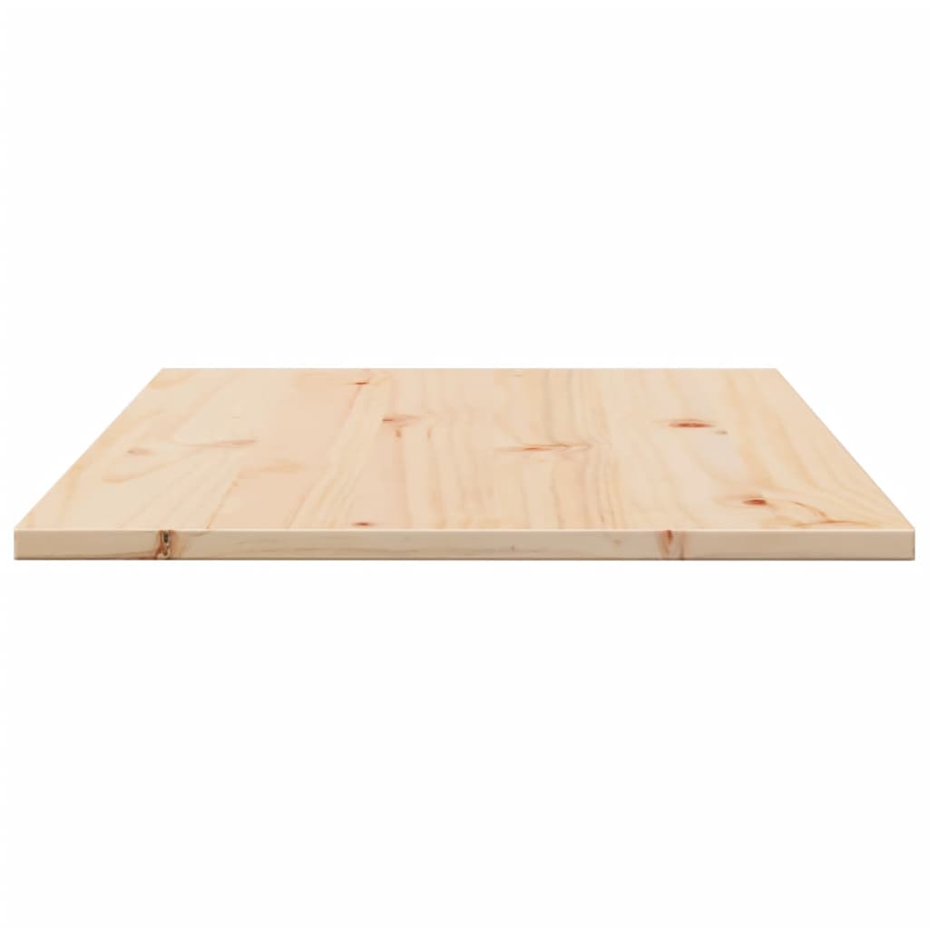 Dessus de table 80x50x1,7 cm rectangulaire bois de pin massif Plateaux de table vidaXL   