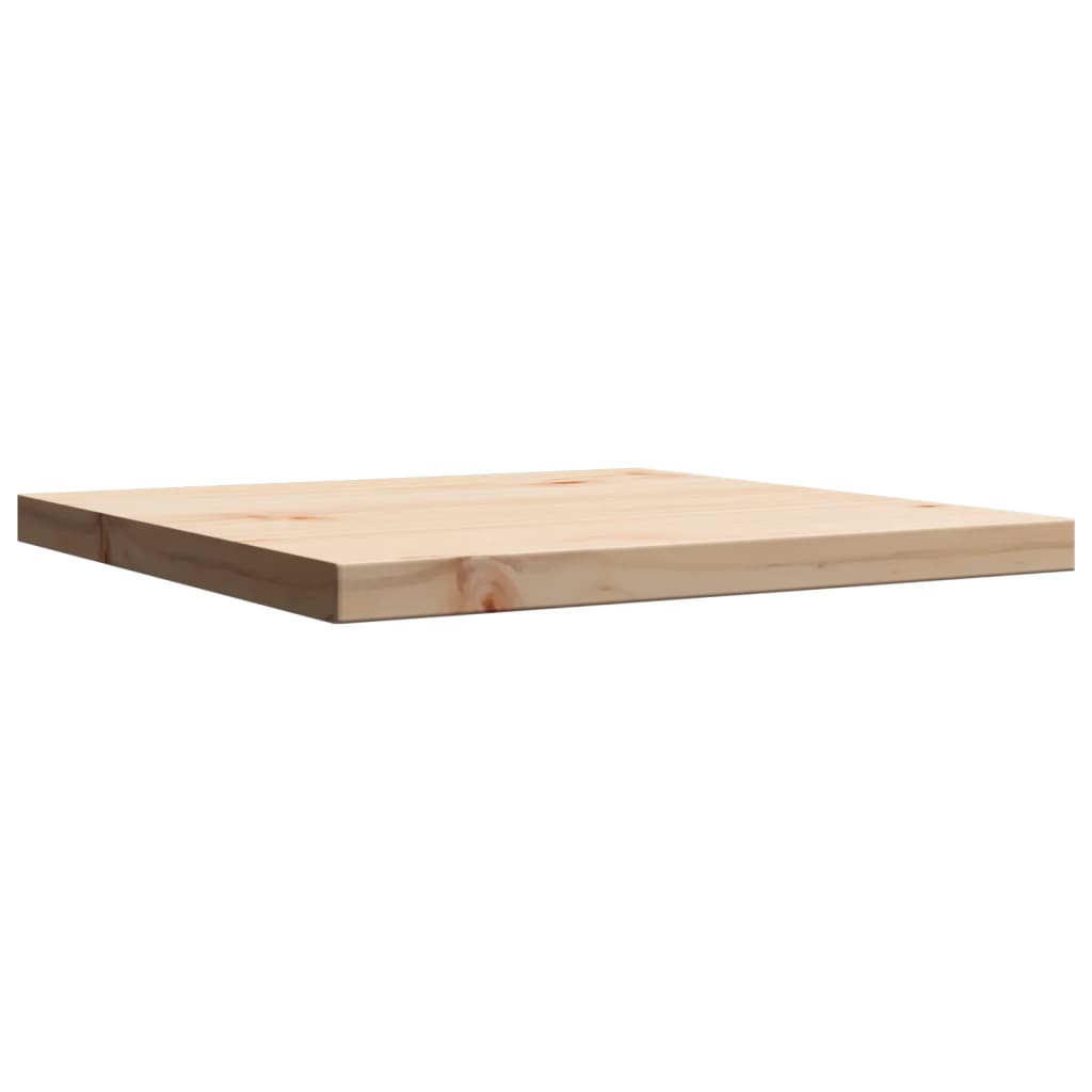 Dessus de table 40x40x2,5 cm carré bois de pin massif Plateaux de table vidaXL   