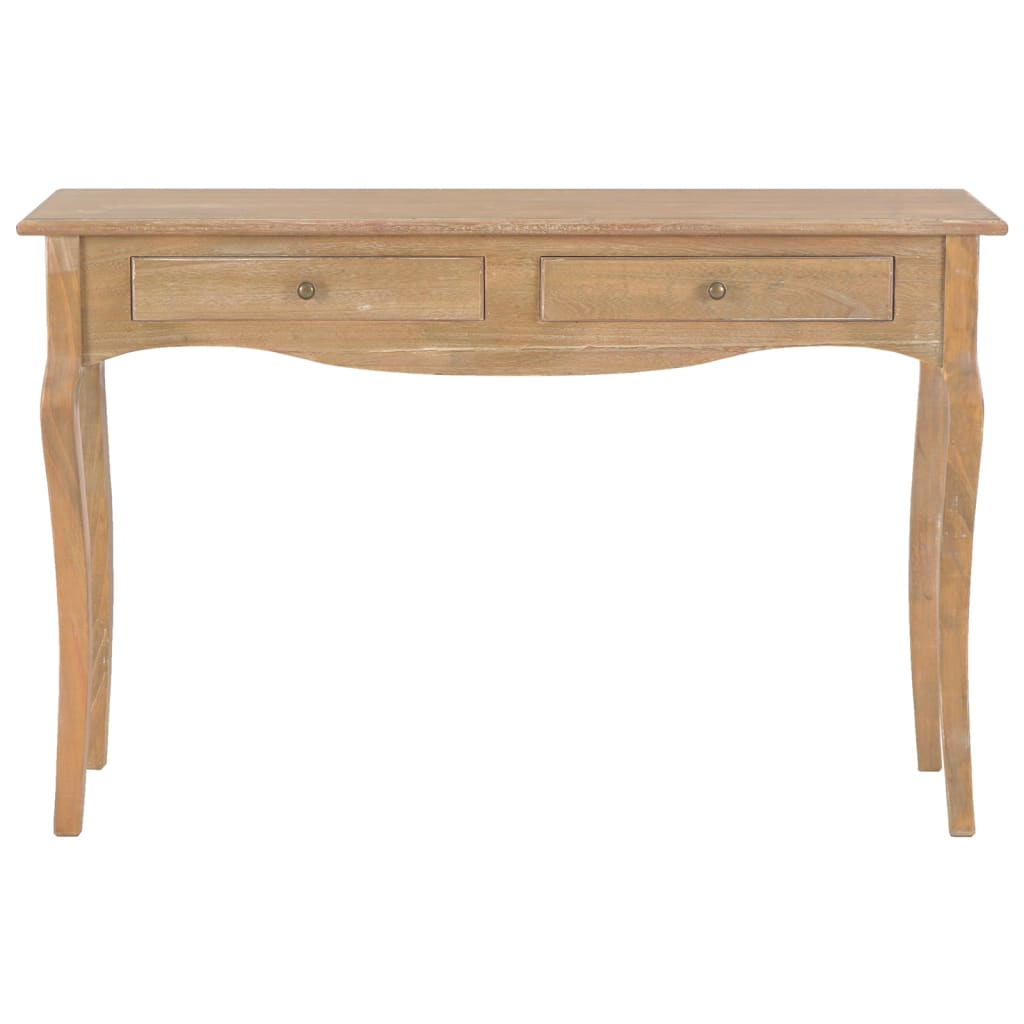 Table console avec 2 tiroirs 110x35x76 cm bois d'ingénierie - Xios Store SNC