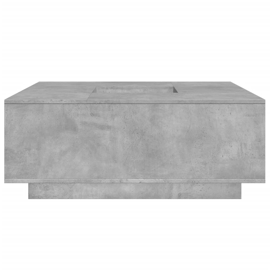 Table basse gris béton 100x100x40 cm bois d'ingénierie Tables basses vidaXL   