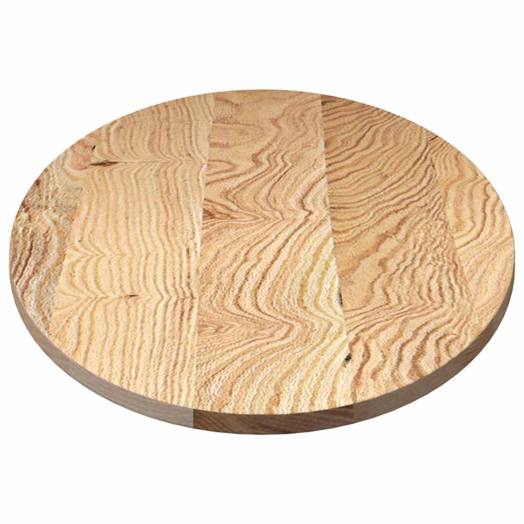 Dessus de table 140x60x2 cm bois de chêne massif ovale Plateaux de table vidaXL   