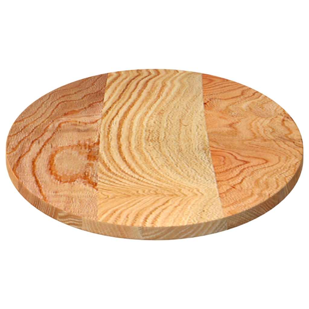 Dessus de table 100x50x2 cm bois de chêne massif ovale Plateaux de table vidaXL   