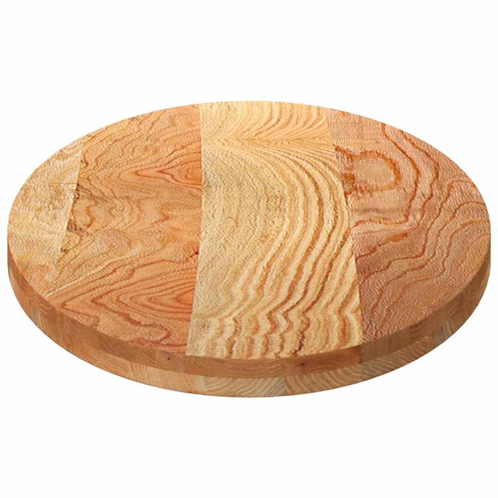 Dessus de table 120x60x4 cm bois de chêne massif ovale Plateaux de table vidaXL   