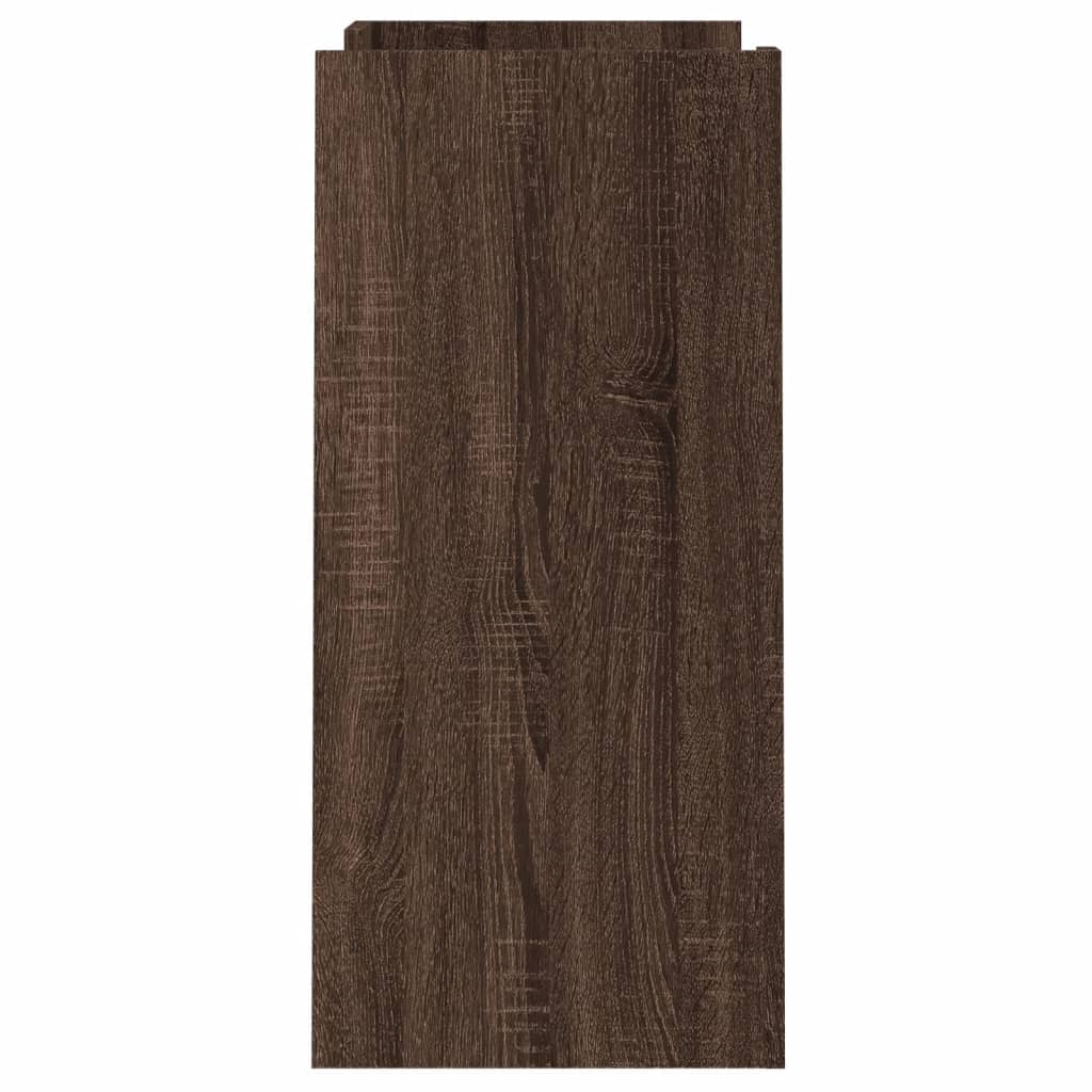 Image Buffet chêne marron 73,5x35x75 cm bois d'ingénierie | Xios Store SNC vidaXL Xios Store SNC