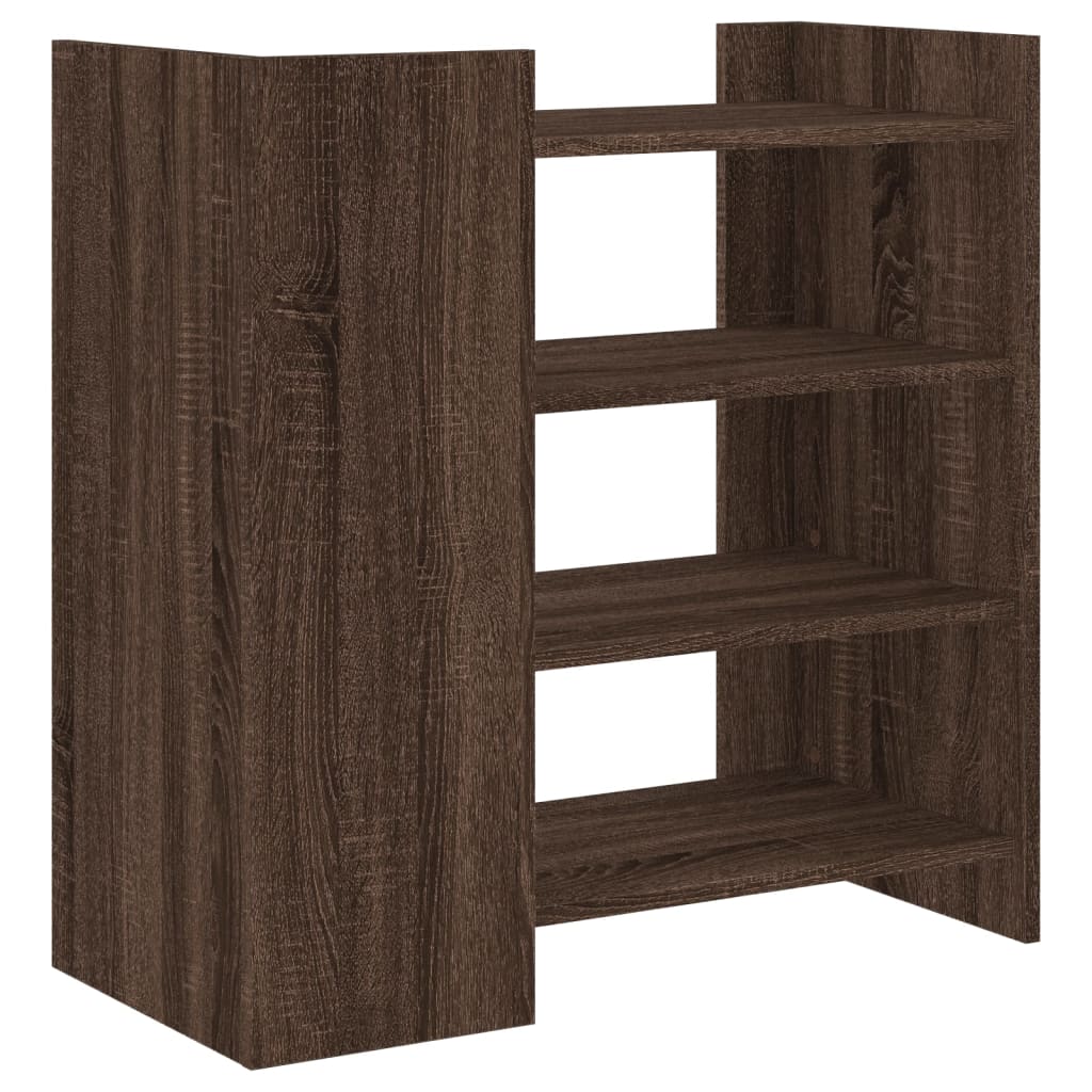 Image Buffet chêne marron 73,5x35x75 cm bois d'ingénierie | Xios Store SNC vidaXL Xios Store SNC