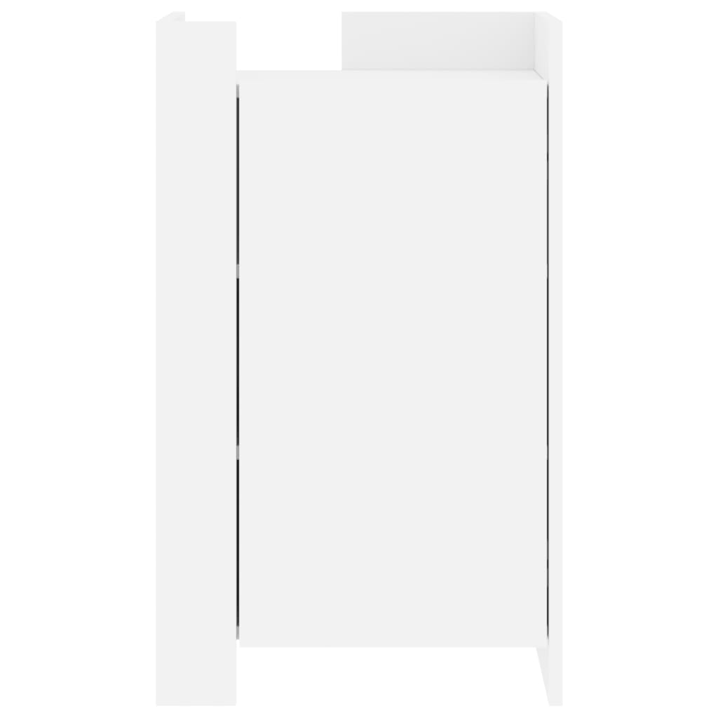 Image Buffet blanc 45x35x75 cm bois d'ingénierie | Xios Store SNC vidaXL Xios Store SNC