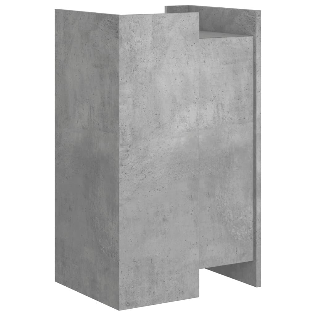 Image Buffet gris béton 45x35x75 cm Bois d'ingénierie | Xios Store SNC vidaXL Xios Store SNC