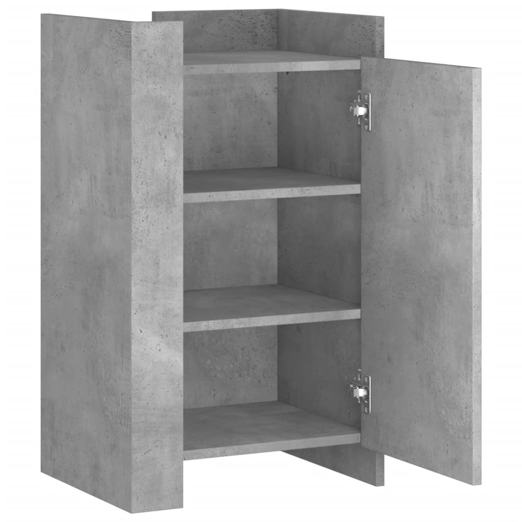 Image Buffet gris béton 45x35x75 cm Bois d'ingénierie | Xios Store SNC vidaXL Xios Store SNC