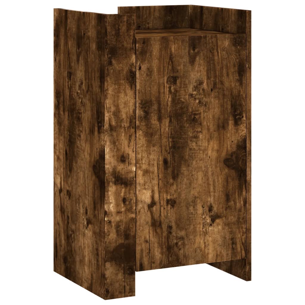 Image Buffet chêne fumé 45x35x75 cm bois d'ingénierie | Xios Store SNC vidaXL Xios Store SNC