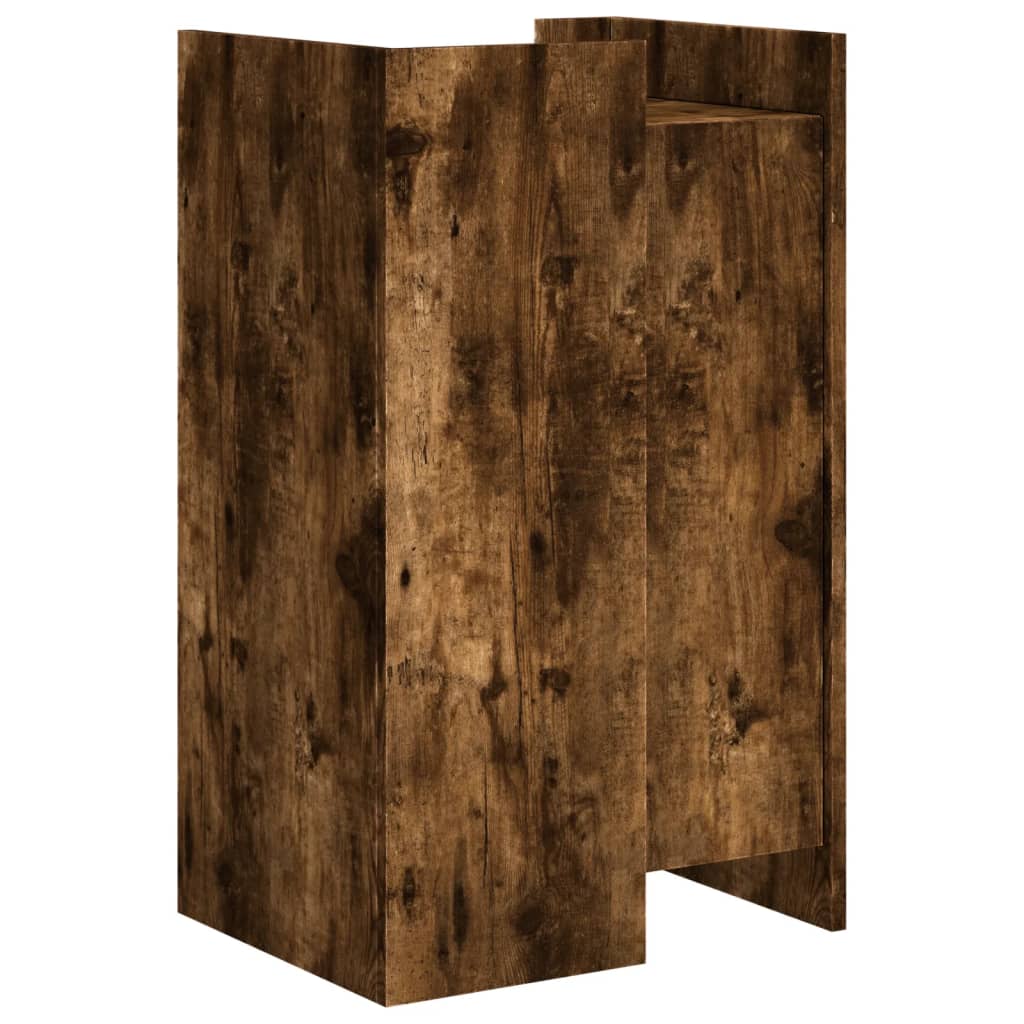 Image Buffet chêne fumé 45x35x75 cm bois d'ingénierie | Xios Store SNC vidaXL Xios Store SNC