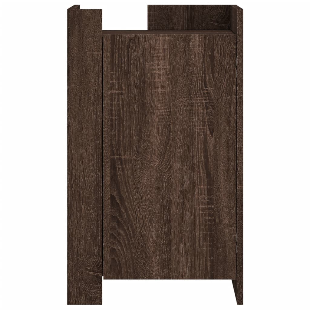 Image Buffet chêne marron 45x35x75 cm bois d'ingénierie | Xios Store SNC vidaXL Xios Store SNC