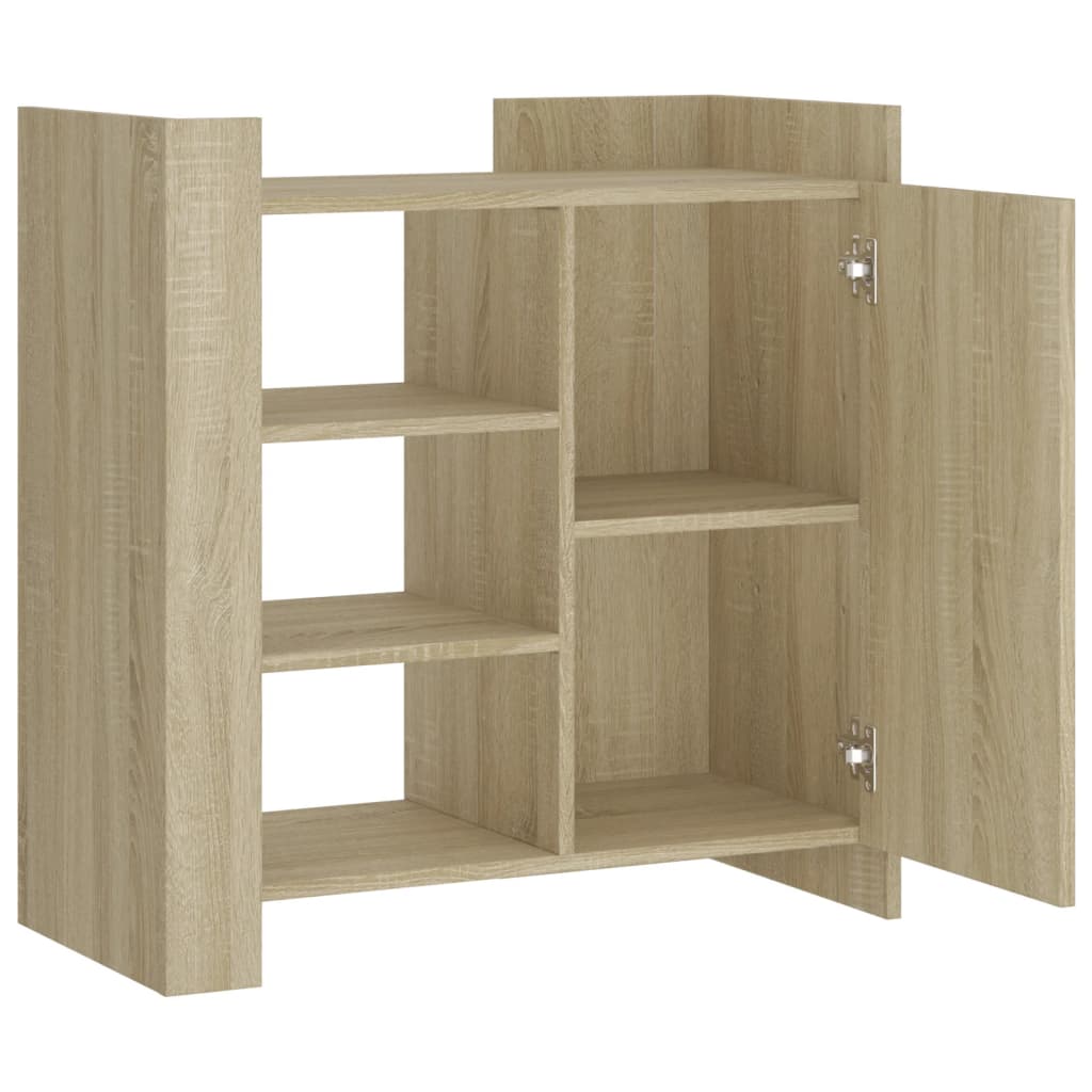 Image Buffet chêne sonoma 73,5x35x75 cm bois d'ingénierie | Xios Store SNC vidaXL Xios Store SNC