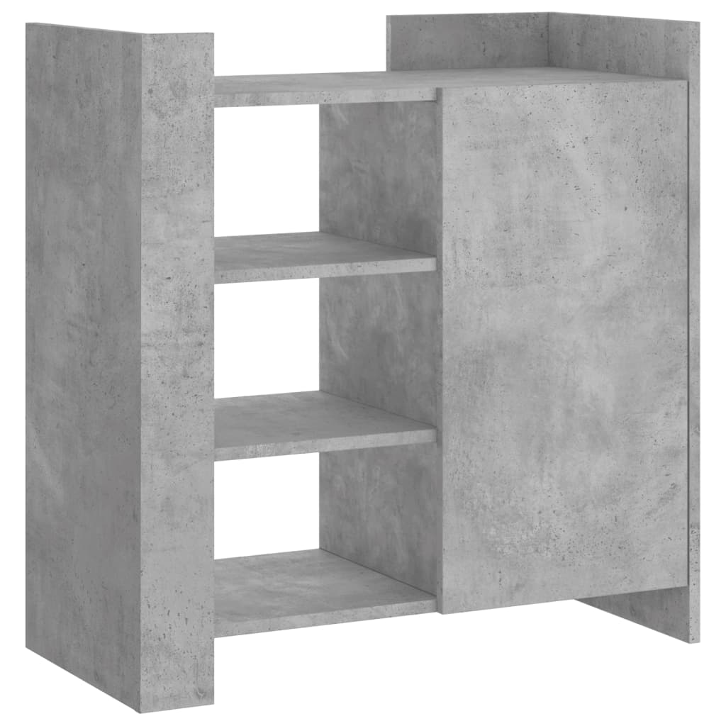 Image Buffet gris béton 73,5x35x75 cm bois d'ingénierie | Xios Store SNC vidaXL Xios Store SNC