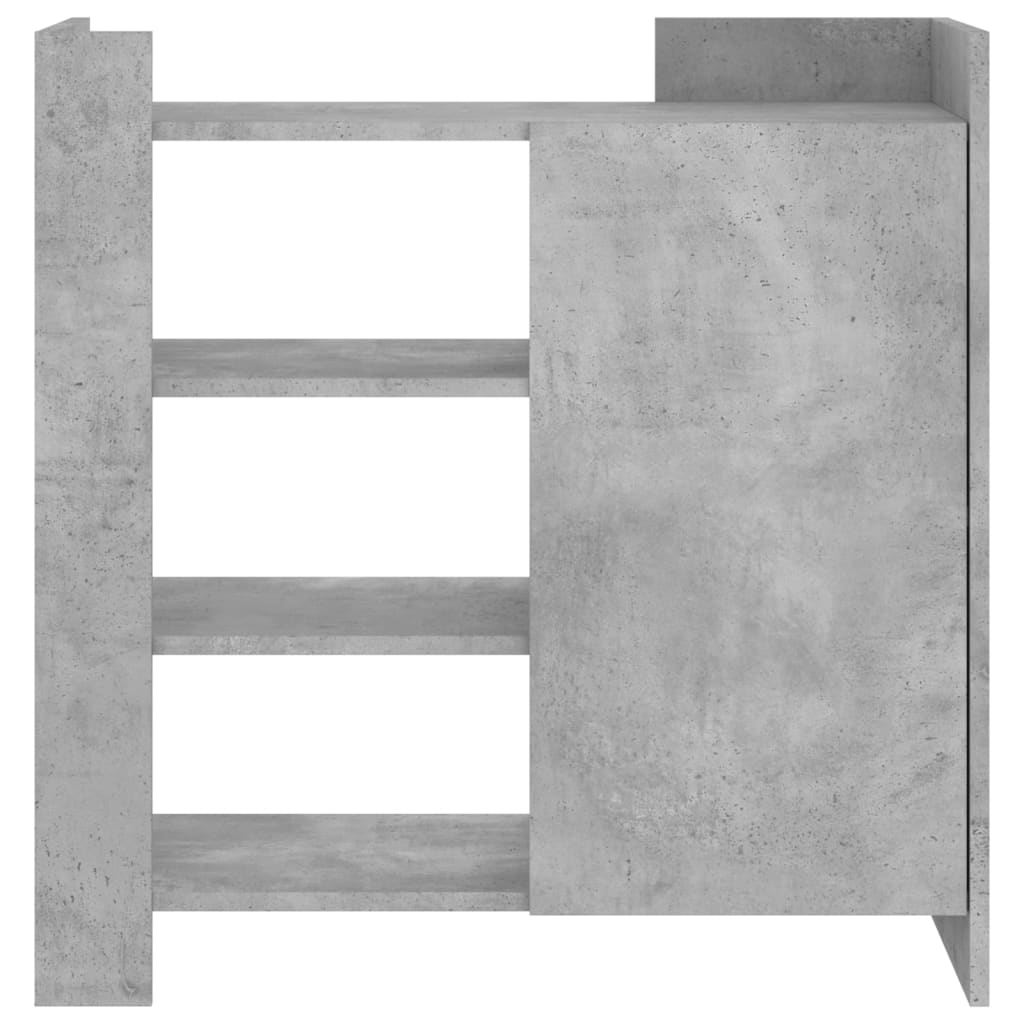 Image Buffet gris béton 73,5x35x75 cm bois d'ingénierie | Xios Store SNC vidaXL Xios Store SNC