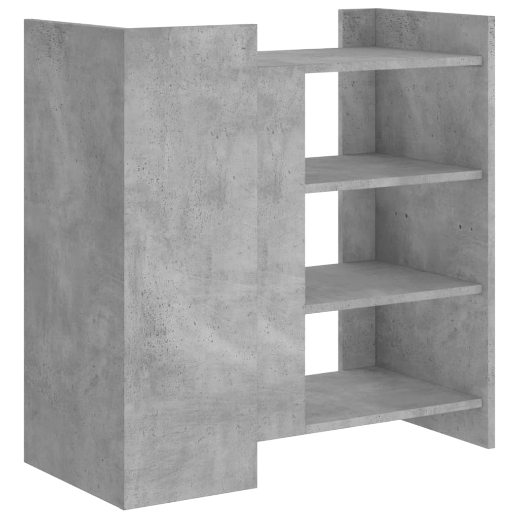 Image Buffet gris béton 73,5x35x75 cm bois d'ingénierie | Xios Store SNC vidaXL Xios Store SNC