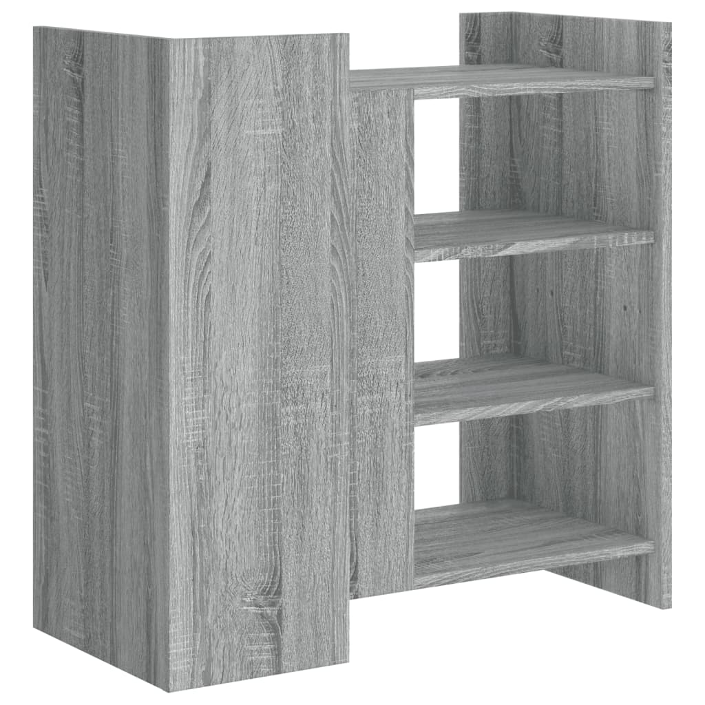 Image Buffet sonoma gris 73,5x35x75 cm bois d'ingénierie | Xios Store SNC vidaXL Xios Store SNC