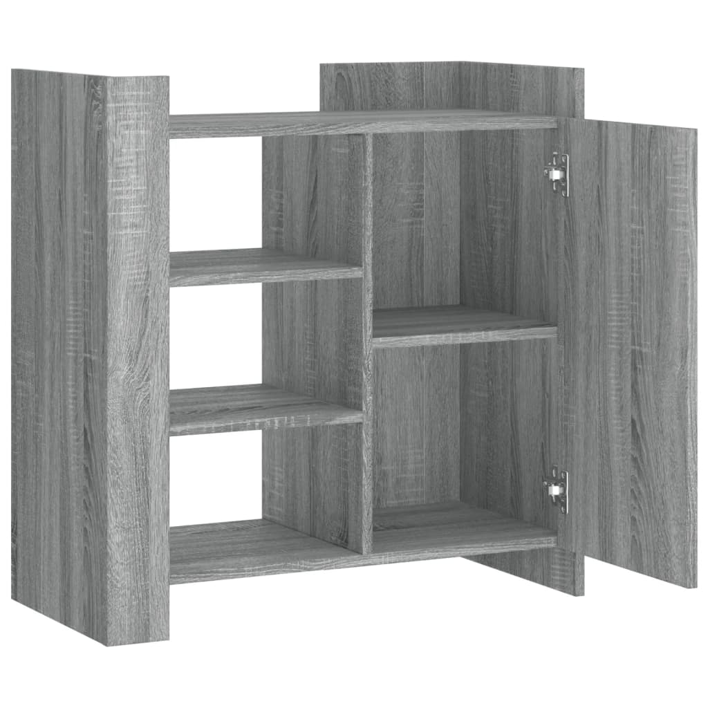 Image Buffet sonoma gris 73,5x35x75 cm bois d'ingénierie | Xios Store SNC vidaXL Xios Store SNC