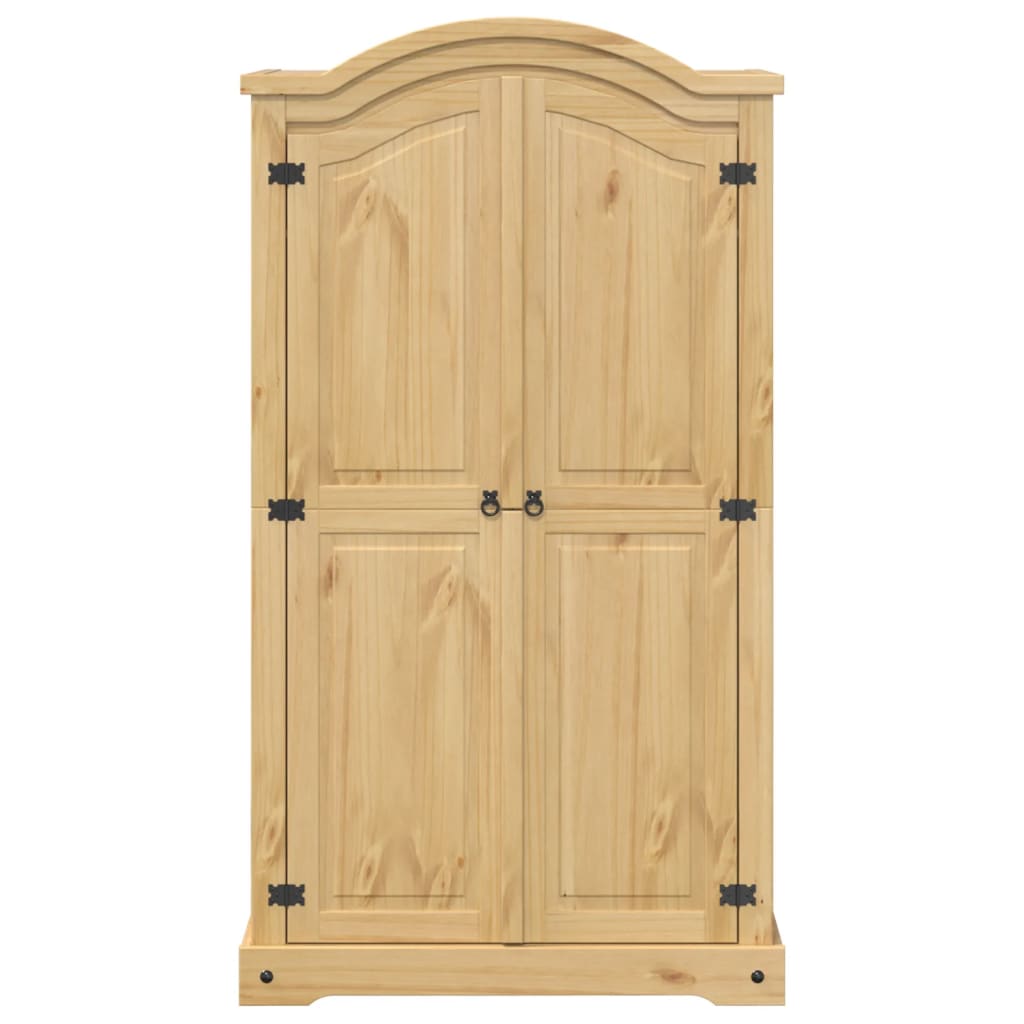 Garde-robe Corona 102x52x186 cm bois de pin massif Armoires vidaXL   