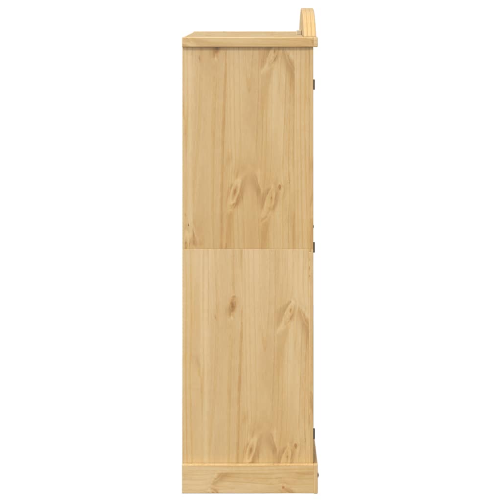 Garde-robe Corona 102x52x186 cm bois de pin massif Armoires vidaXL   