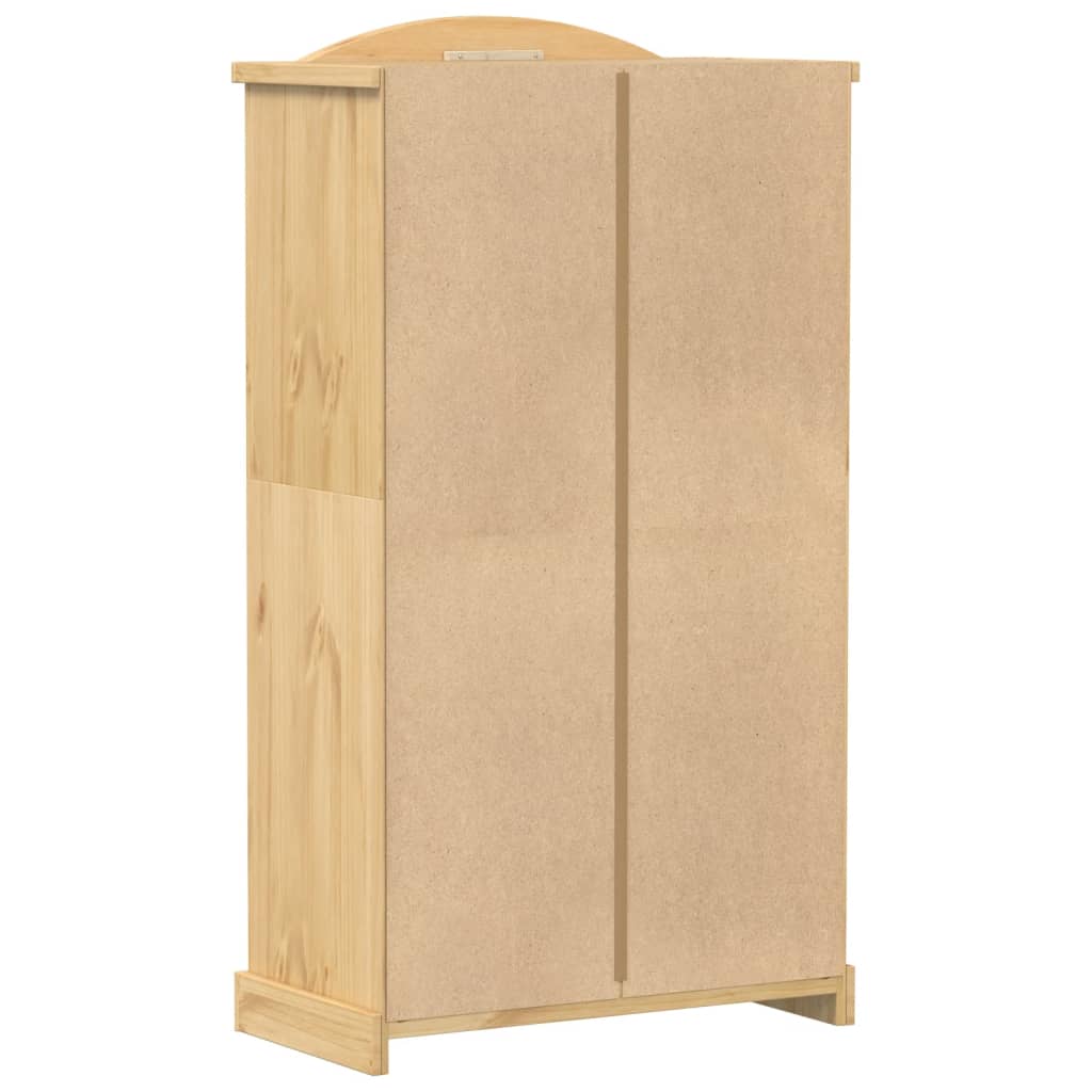 Garde-robe Corona 102x52x186 cm bois de pin massif Armoires vidaXL   